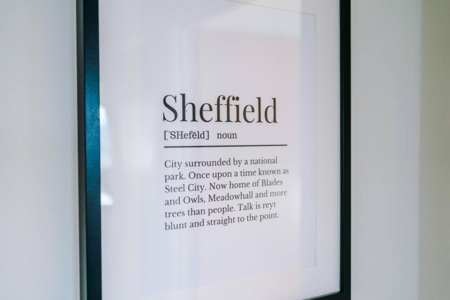 High-Spec Penthouse Central Free Parking Space Sheffield Luaran gambar