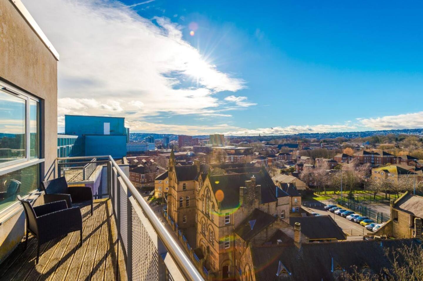 High-Spec Penthouse Central Free Parking Space Sheffield Luaran gambar