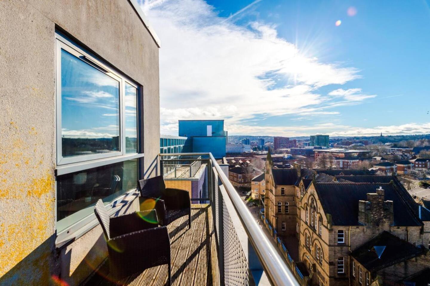 High-Spec Penthouse Central Free Parking Space Sheffield Luaran gambar