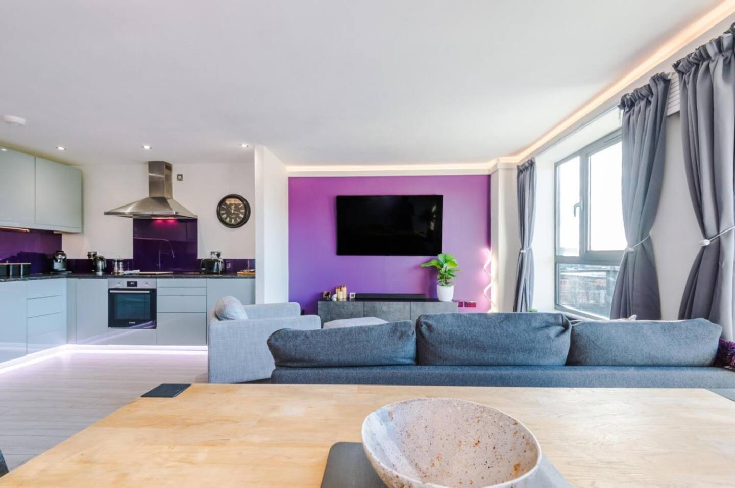High-Spec Penthouse Central Free Parking Space Sheffield Luaran gambar