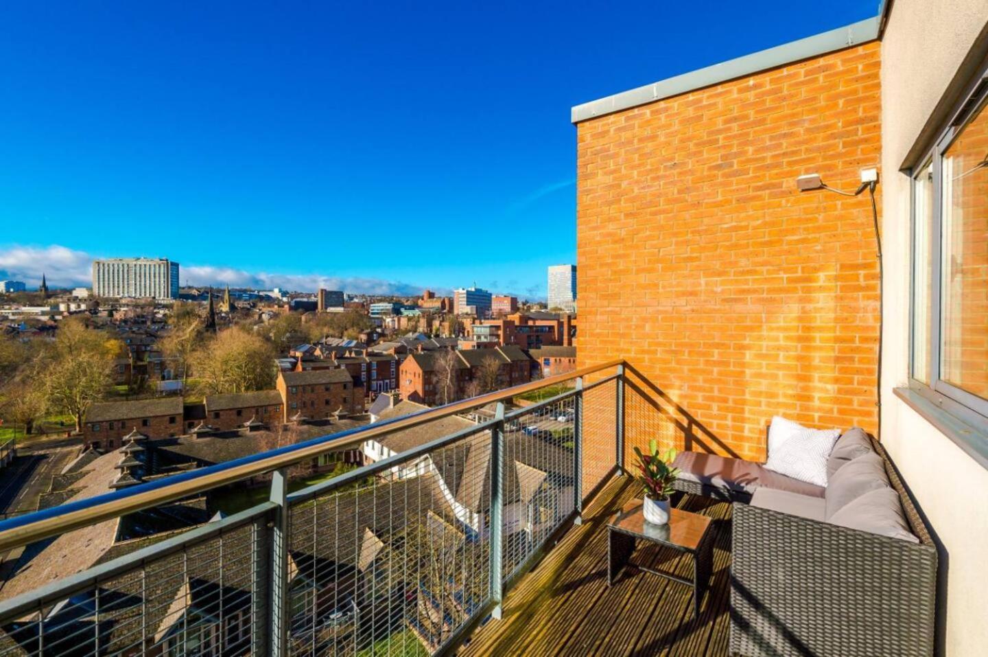 High-Spec Penthouse Central Free Parking Space Sheffield Luaran gambar